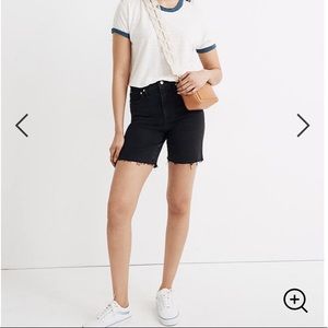Madewell High-Rise Mid-Length Shorts 26